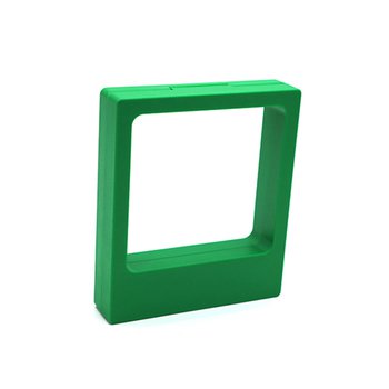 透明懸浮塑料綠色展示盒_2